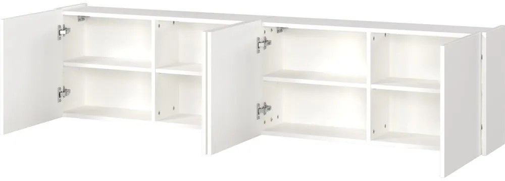 Biała szafka pod TV 183x45 cm Piana – Germania
