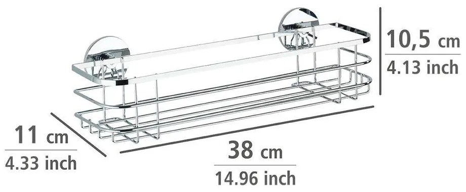 Półka kuchenna MAXI, Turbo - loc, stal nierdzewna WENKO
