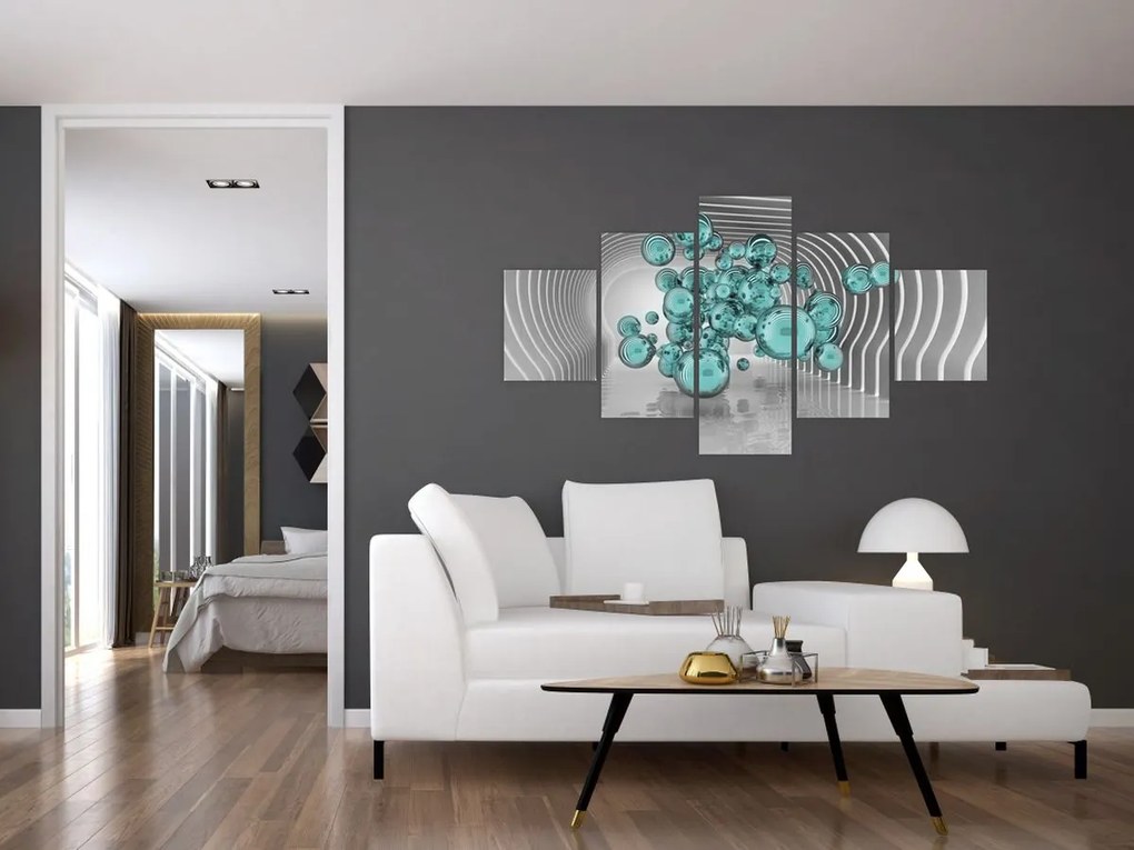 Obraz - Bąbelki (125x70 cm)