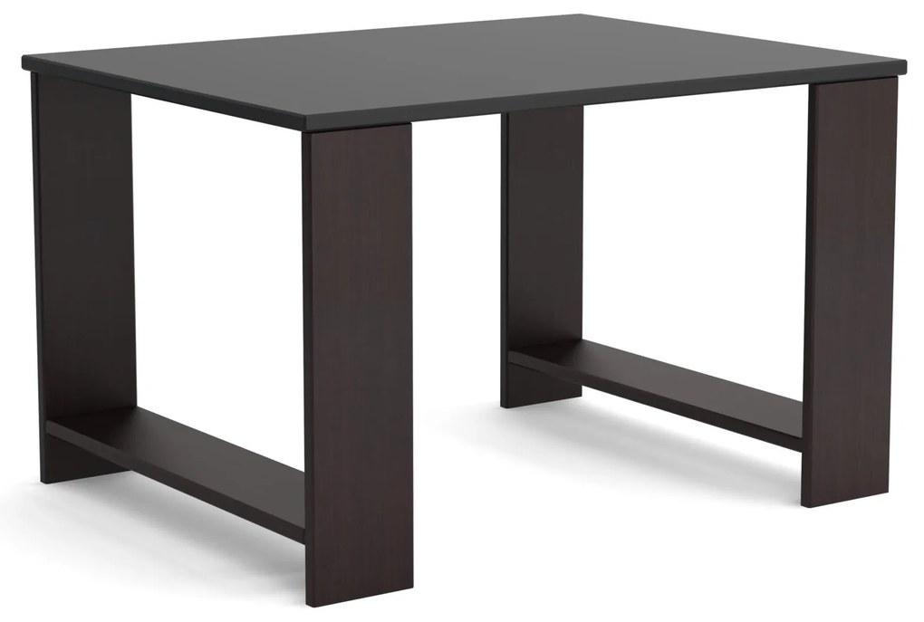 Stolik kawowy Ława Stół 65 cm MORI Wenge/Czarny