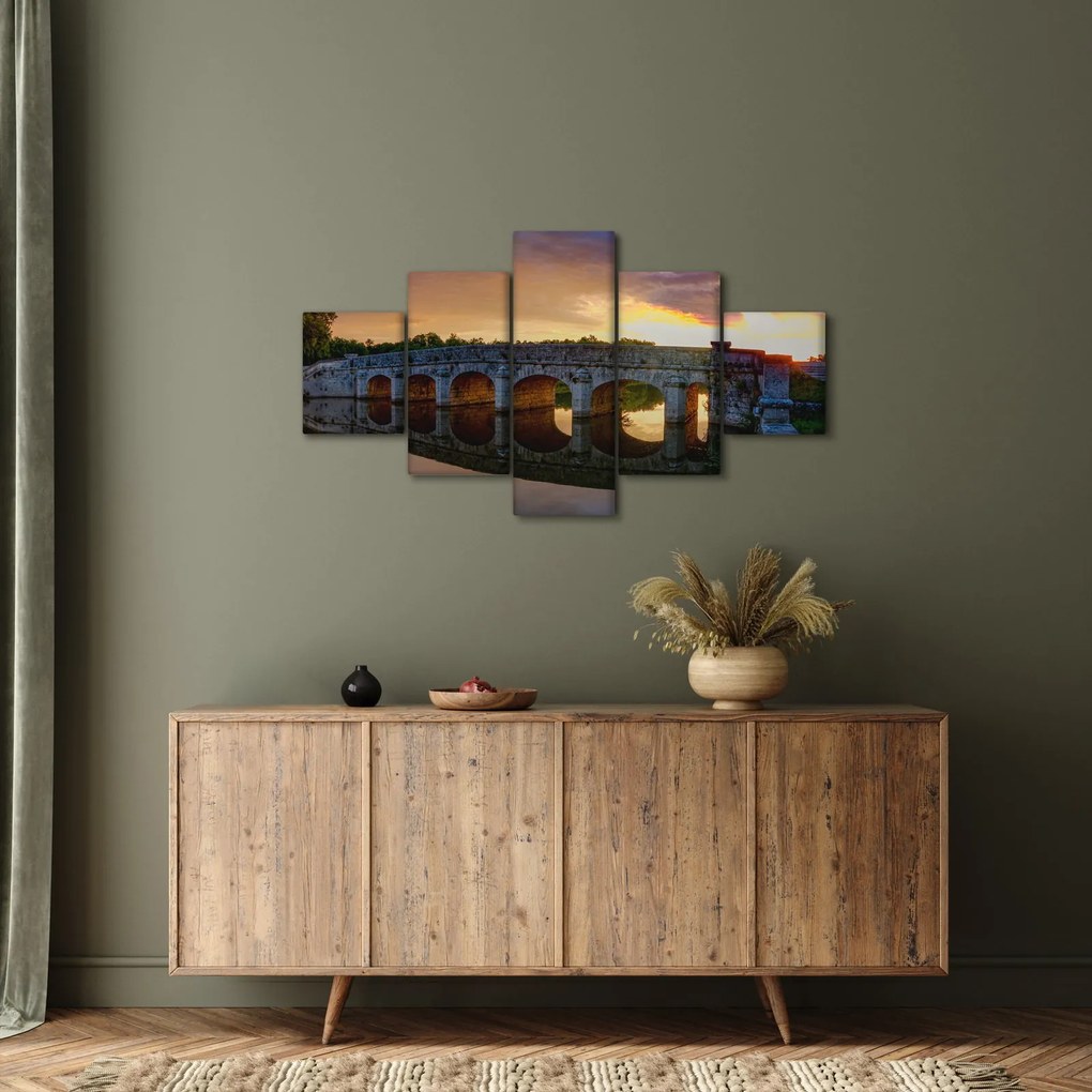 Obraz mostu (125x70 cm)