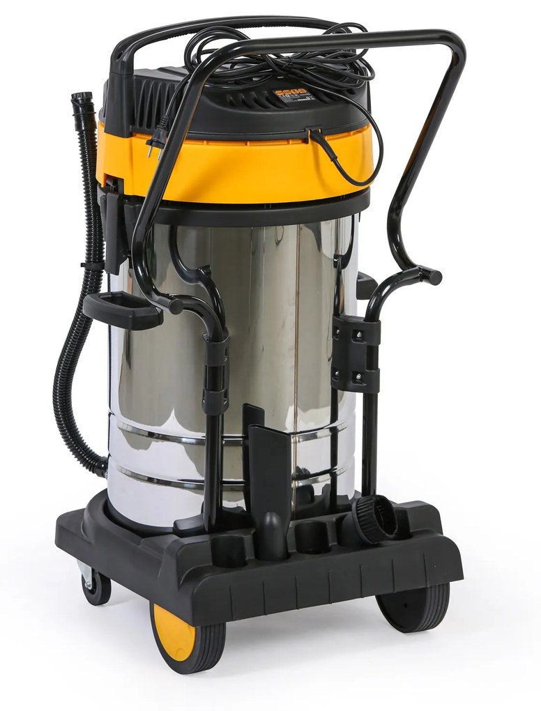 Tolsen Odkurzacz przemysłowy, ssanie na sucho/mokro, 3000 W, 80 l