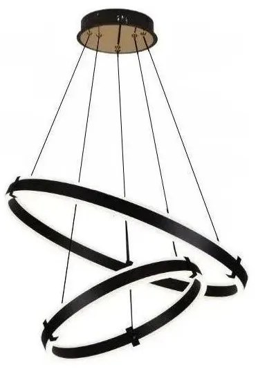 LED regulowany żyrandol na linkach LED/140W/230V 3000-6500K + DO