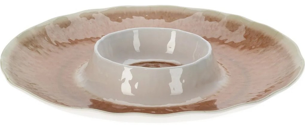 Miska melaminowa do podawania 35 cm, różowy