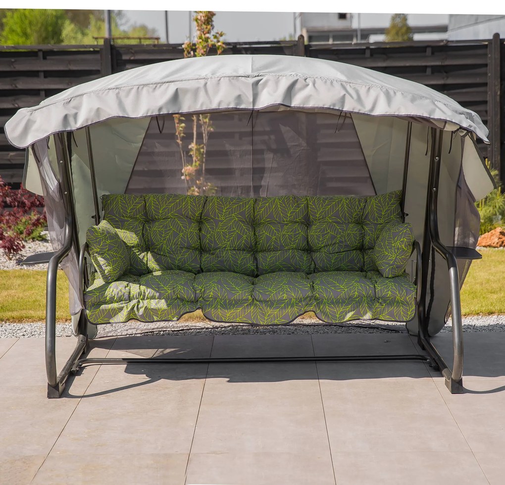 Huśtawka ogrodowa z moskitierą Ravenna Lux G032-22PB PATIO