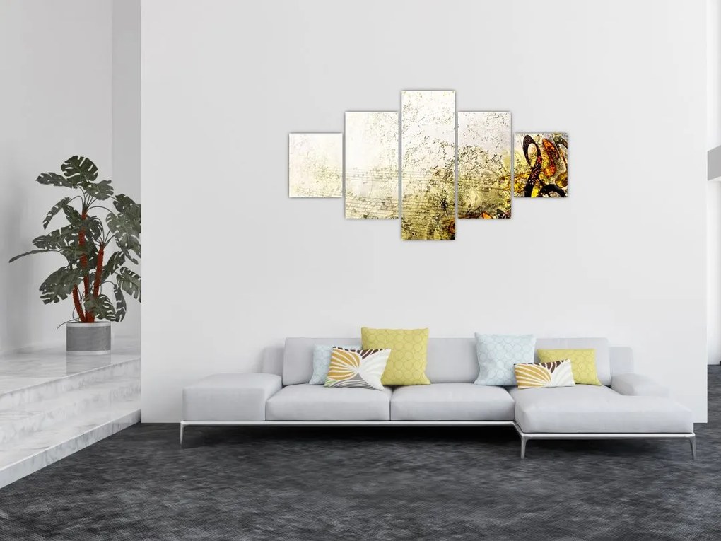 Obraz - Potęga muzyki (125x70 cm)
