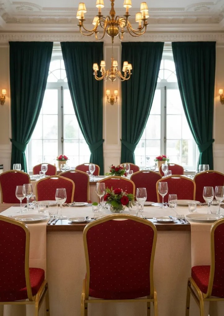 Czerwone stalowe krzesło do sali bankietowej Z1-G97