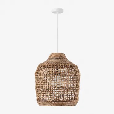 Lampa Sufitowa Wisząca Do Użytku Zewnętrznego Arantxa Biała & Ø35 Cm - ↑40 Cm Arantxa - Sklum