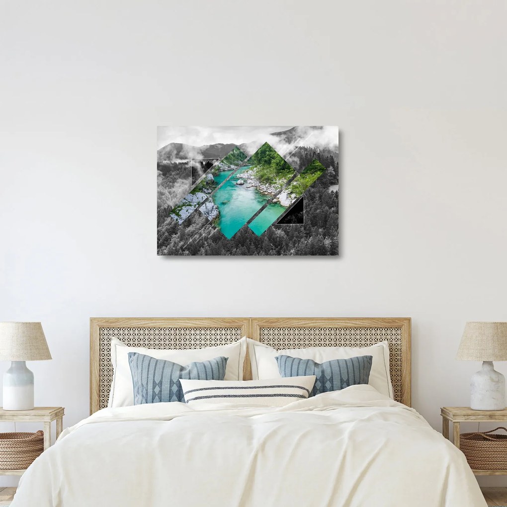 Obraz na szkle - Dzika przyroda (70x50 cm)
