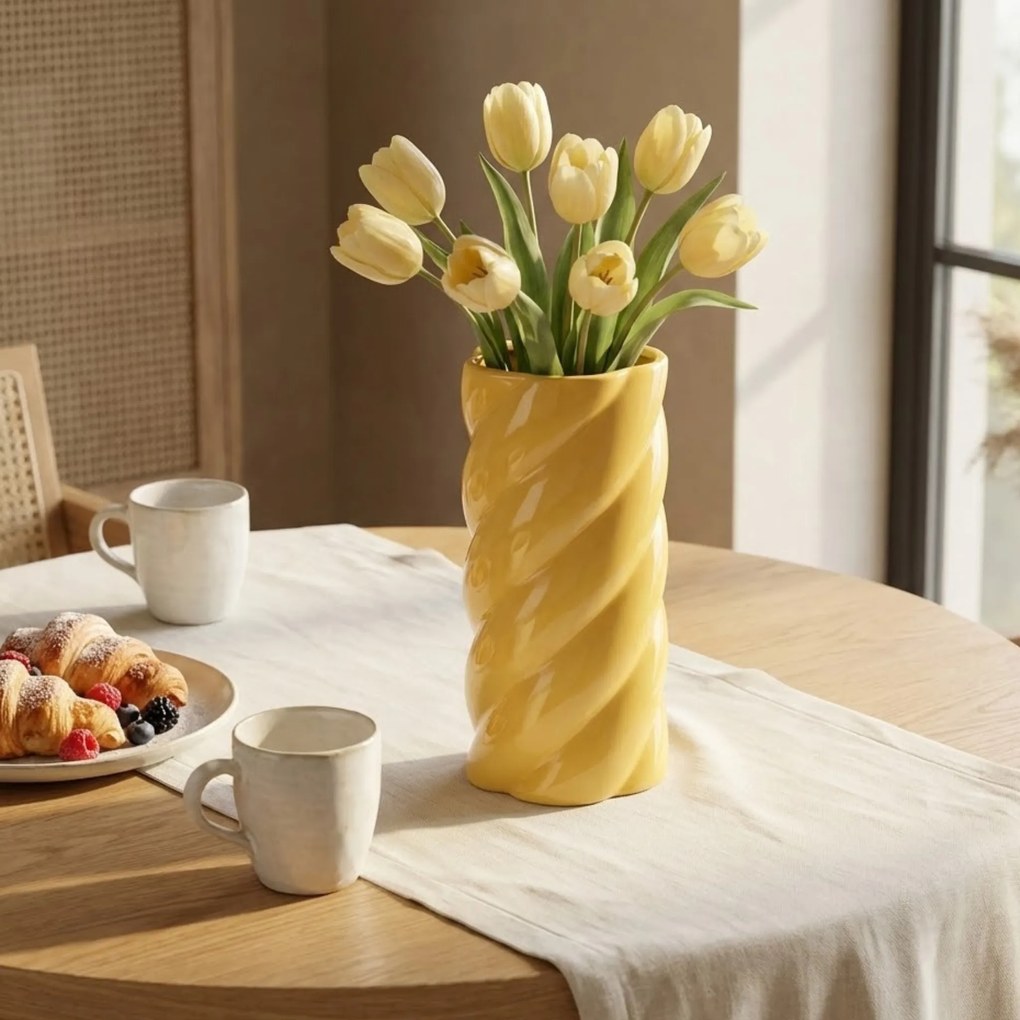 Wazon ceramiczny, Ø 12,5 x 25 cm