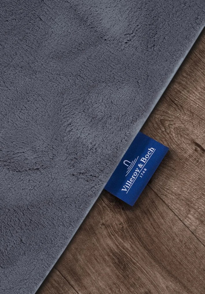 Dywan pluszowy Leon Villeroy &amp; Boch antracytowy 120 cm x 170 cm