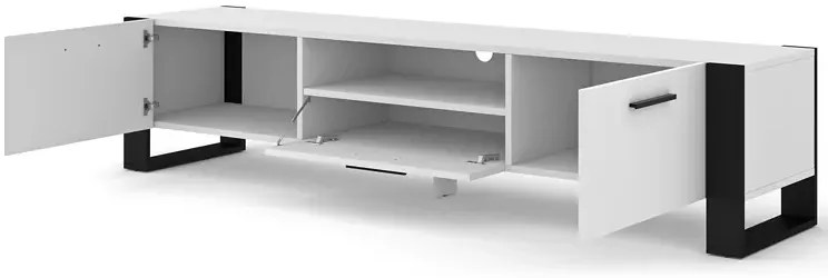 Szafka RTV biały mat 200 B6-A56