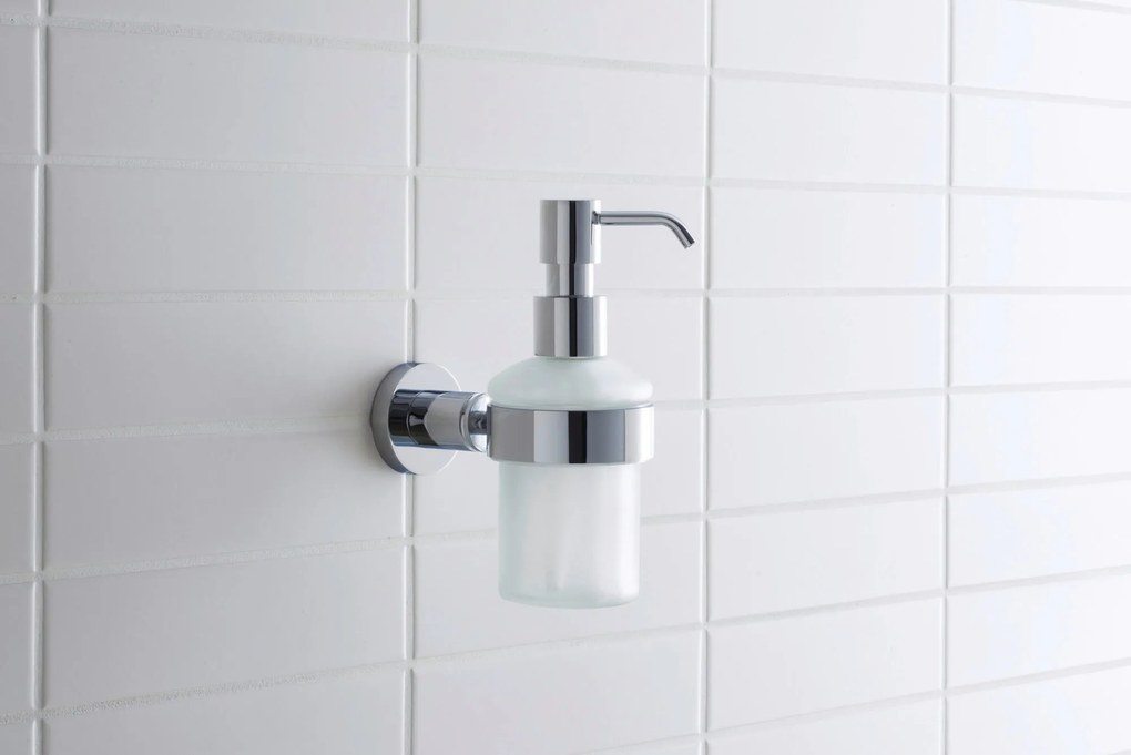 Duravit D-Code dozownik mydła Chrom - uzupełnialny - 393 ml