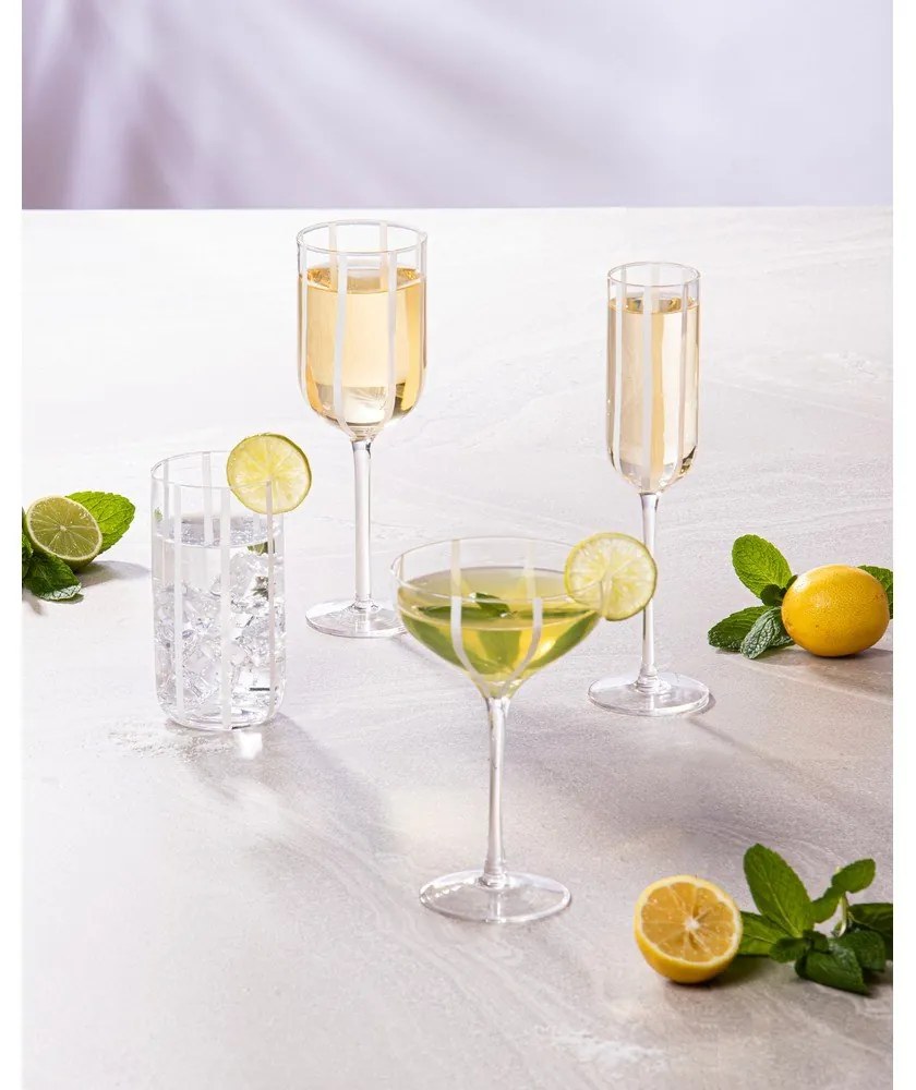 Kieliszki do wina zestaw 4 szt. 350 ml Stripe – Ladelle