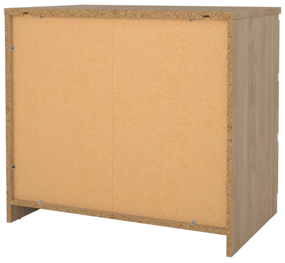 Komoda w dekorze dębu w naturalnym kolorze 77x70x50 cm Naia – Tvilum