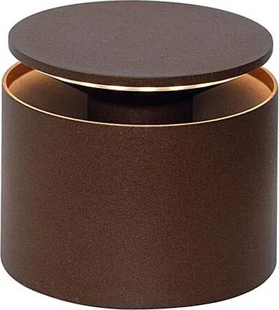 Przenośna i ładowalna lampa stołowa LED Push Up Corten