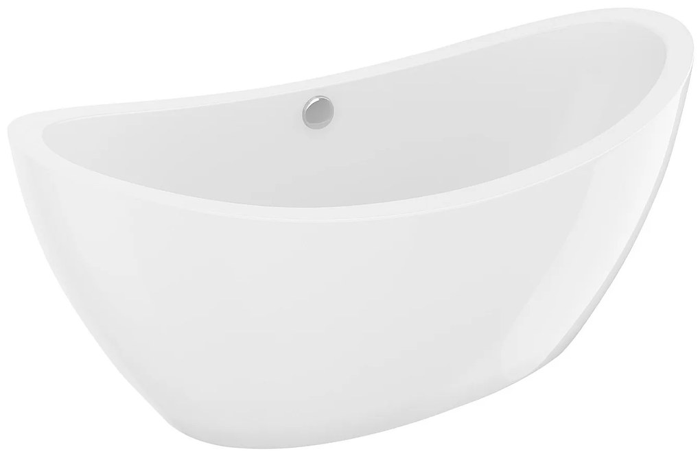 Wanna wolnostojąca designerska biała - 225 l - 170 x 83 x 77 cm - ALDA