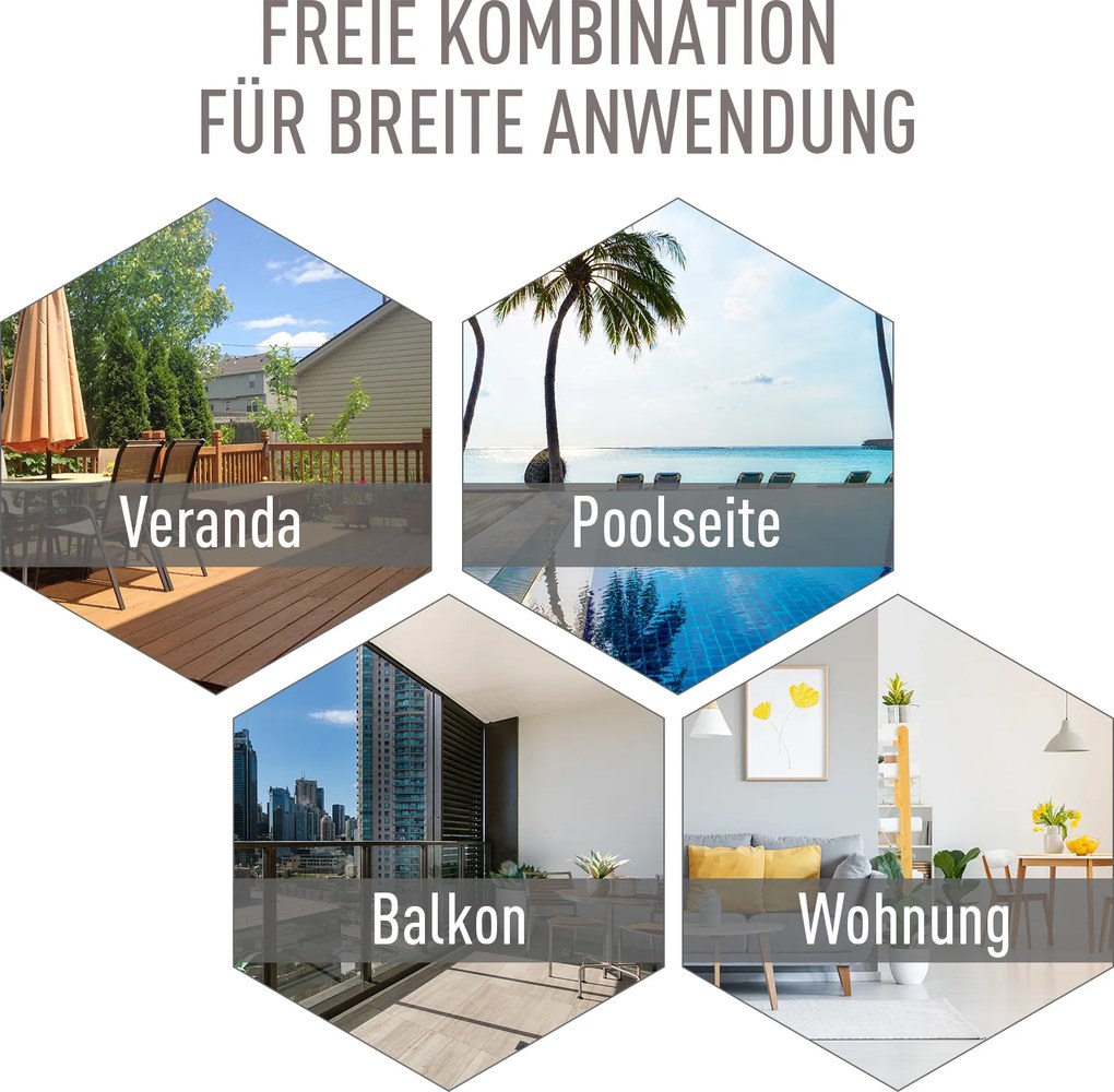 Outsunny krzesło składane z podłokietnikami zestaw 2-cz. krzesło kempingowe krzesło wędkarskie metalowe kolor szary