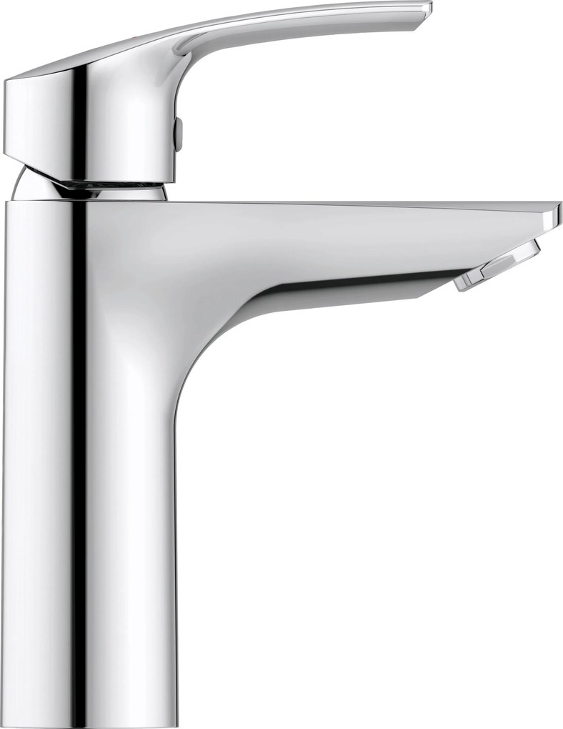Bateria umywalkowa Duravit DuraVelezChrom - funkcja FreshStart - 18,7 cm