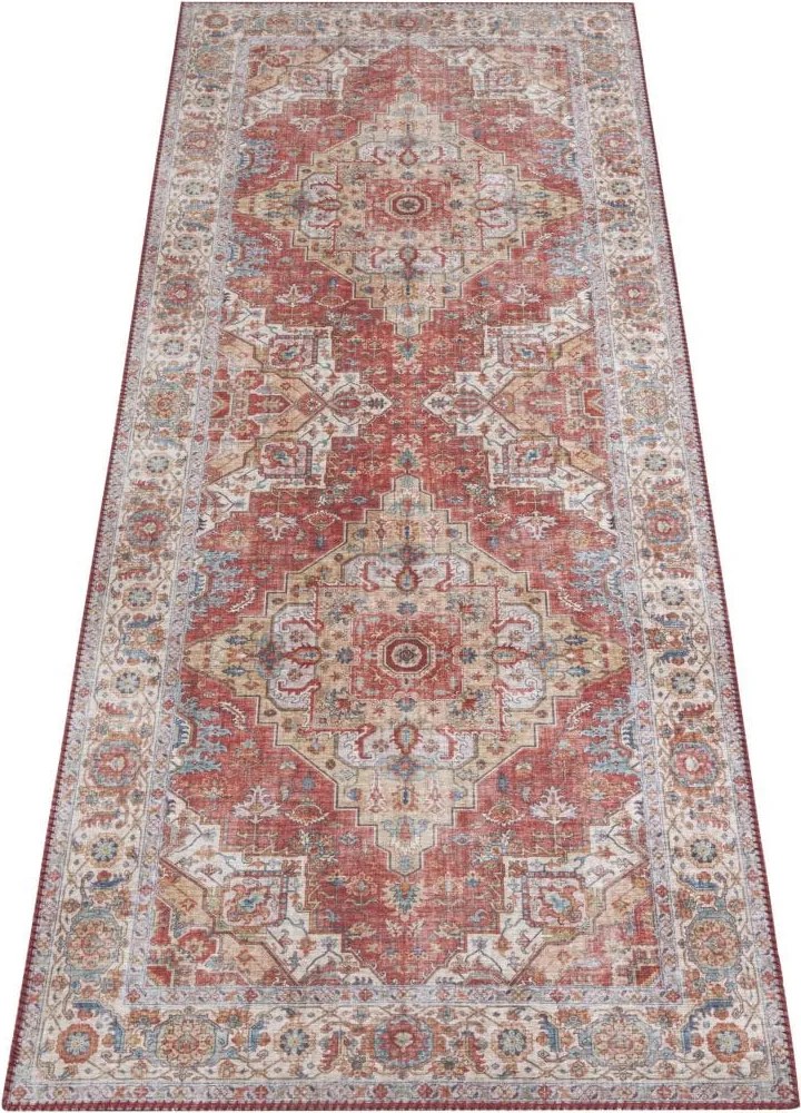 Dywan klasyczny orientalny Asmar ceglany 80 cm x 200 cm