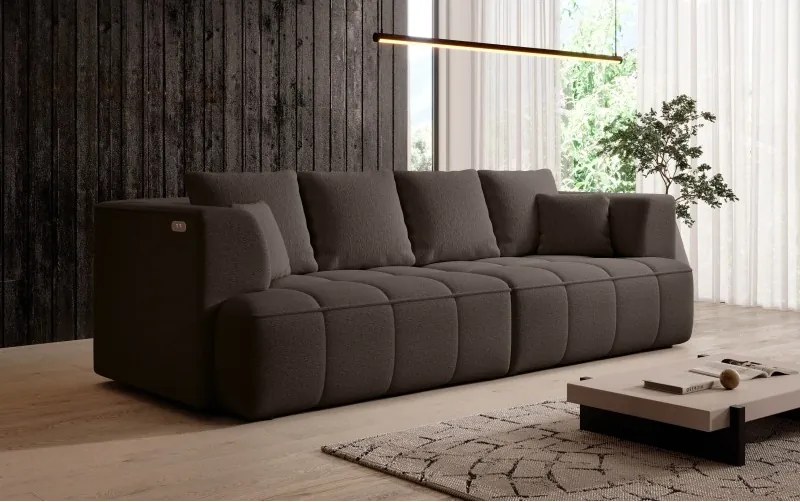 Sofa kanapa ALBIO BigSofa kanapa z elektryczną regulacją siedziska WERSAL