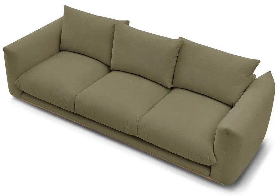 Jasnozielona sofa 265 cm Ernest – Bobochic Paris