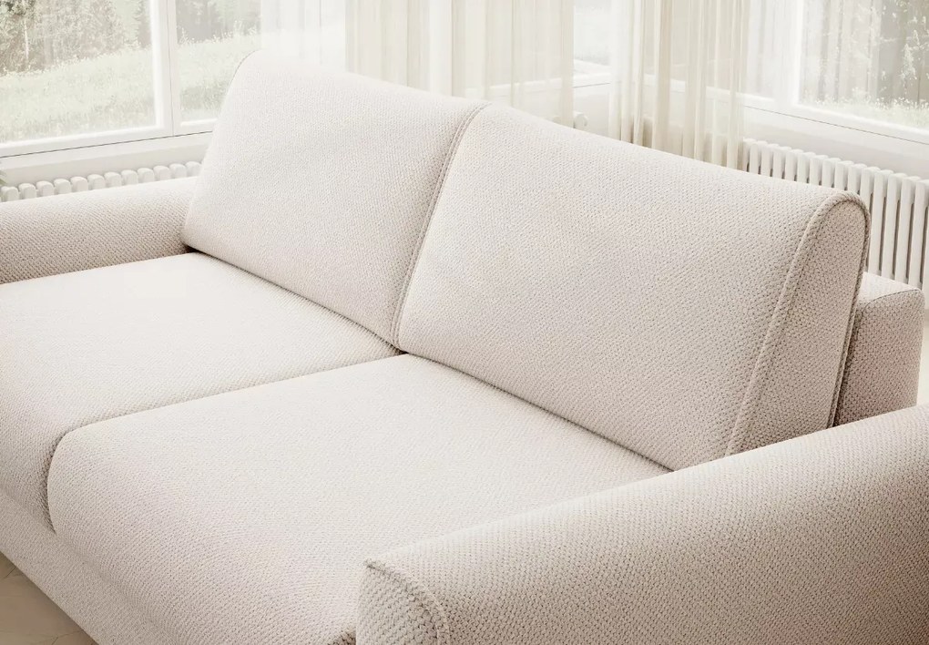 Kanapa Capri z włoskim systemem rapid - nowoczesna sofa z funkcją spania codziennego