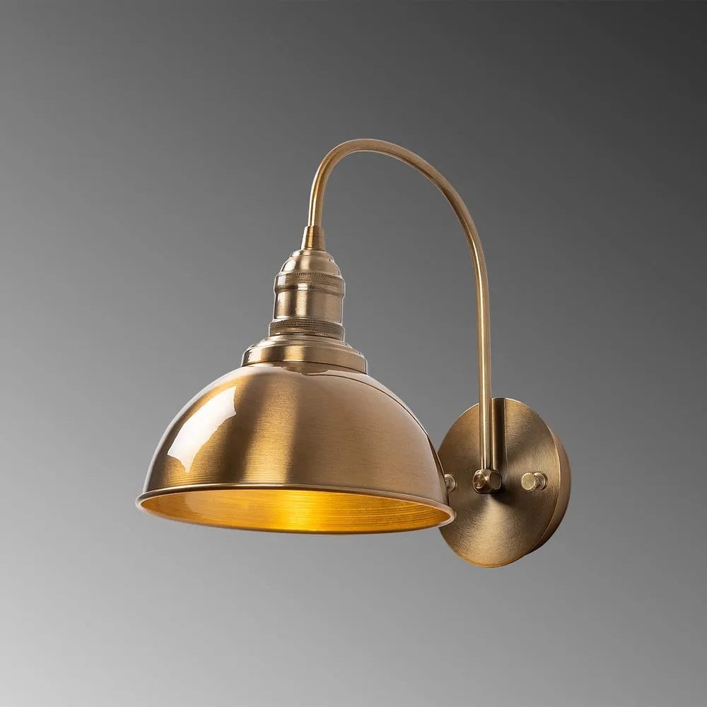 Kinkiet w kolorze brązu ø 21 cm Varzan – Opviq lights