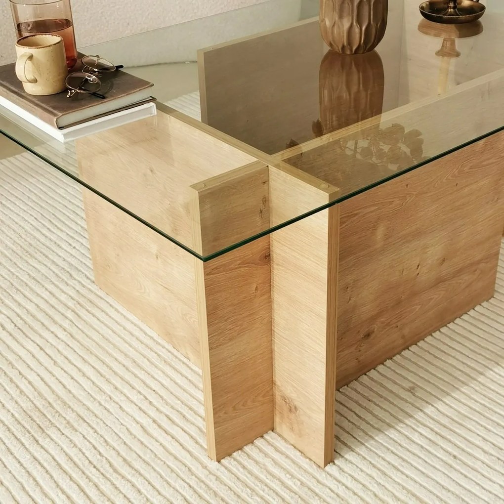 Stolik konferencyjny Escape Sapphire Oak