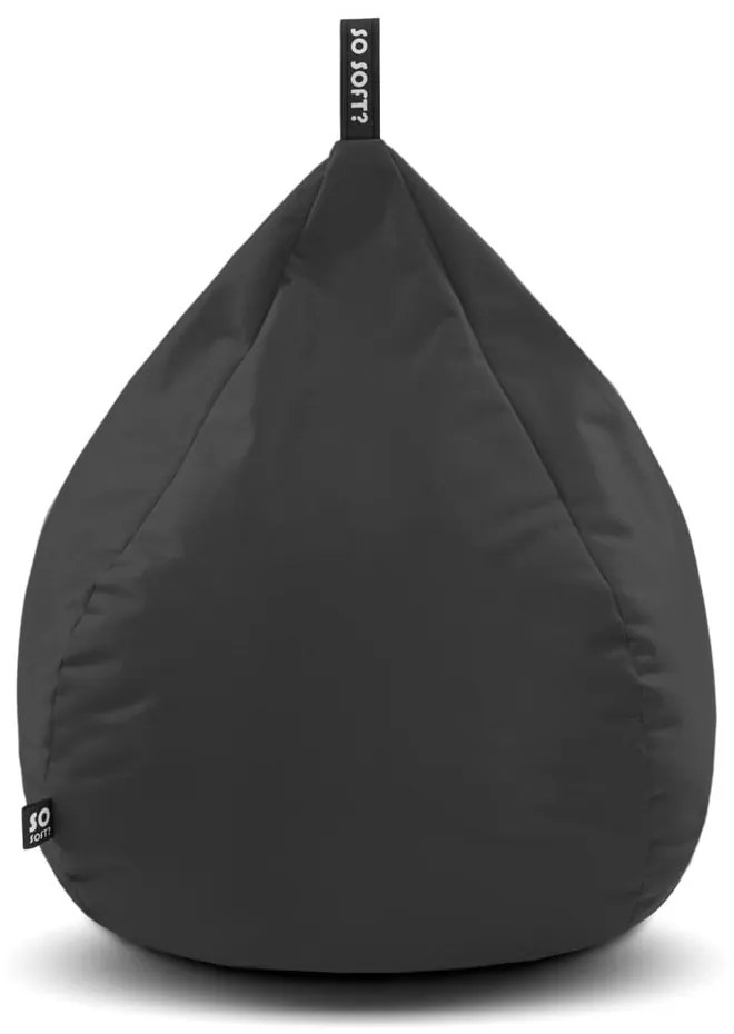 Żółty dziecięcy worek do siedzenia Drop M – So Soft?