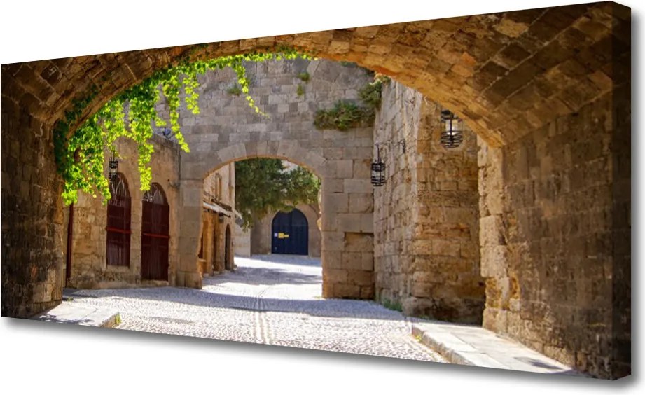 Zdjęcie na płótnie Malownicza Włoska Uliczka