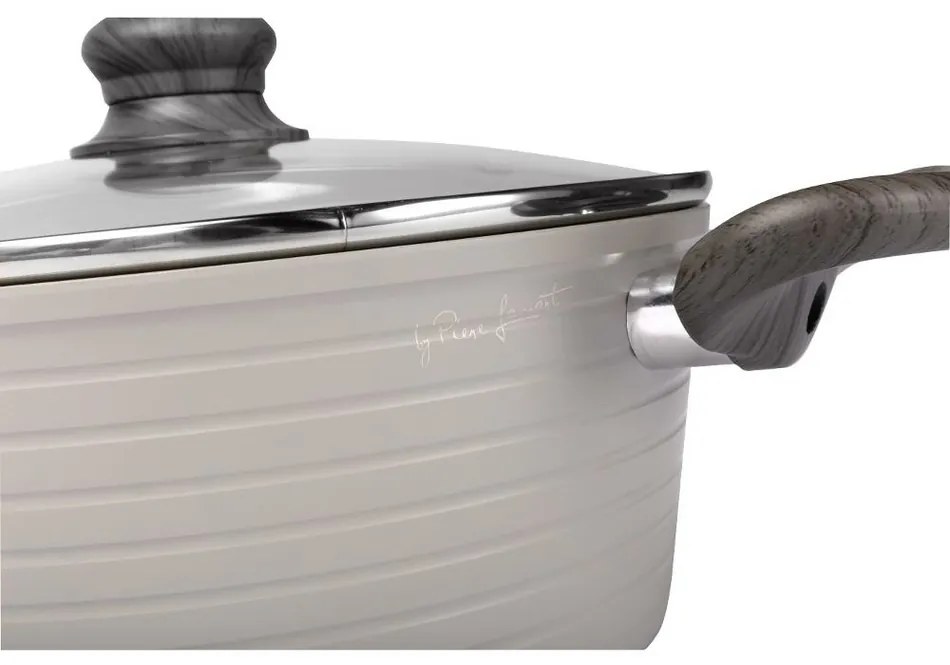 Lamart LT1267 rondelka z pokrywką Stripe, średnica20 cm