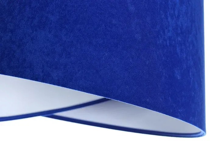 Niebiesko-biała asymetryczna lampa wisząca - 7X EX989 B4-T96