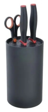 Blok na noże Orion Black, ⌀ 11 cm