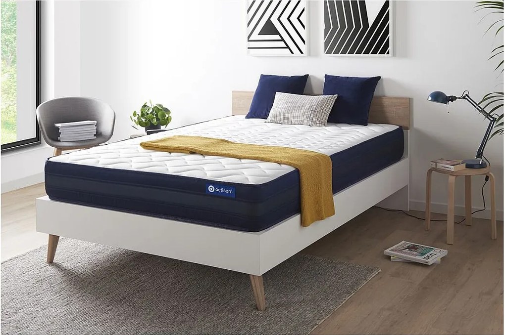 Materac Actilatex tech 140x190cm, Grubosc : 24 cm, Lateks i pianka z pamiecia ksztaltu, Bardzo wysoki, 5 stref komfortu