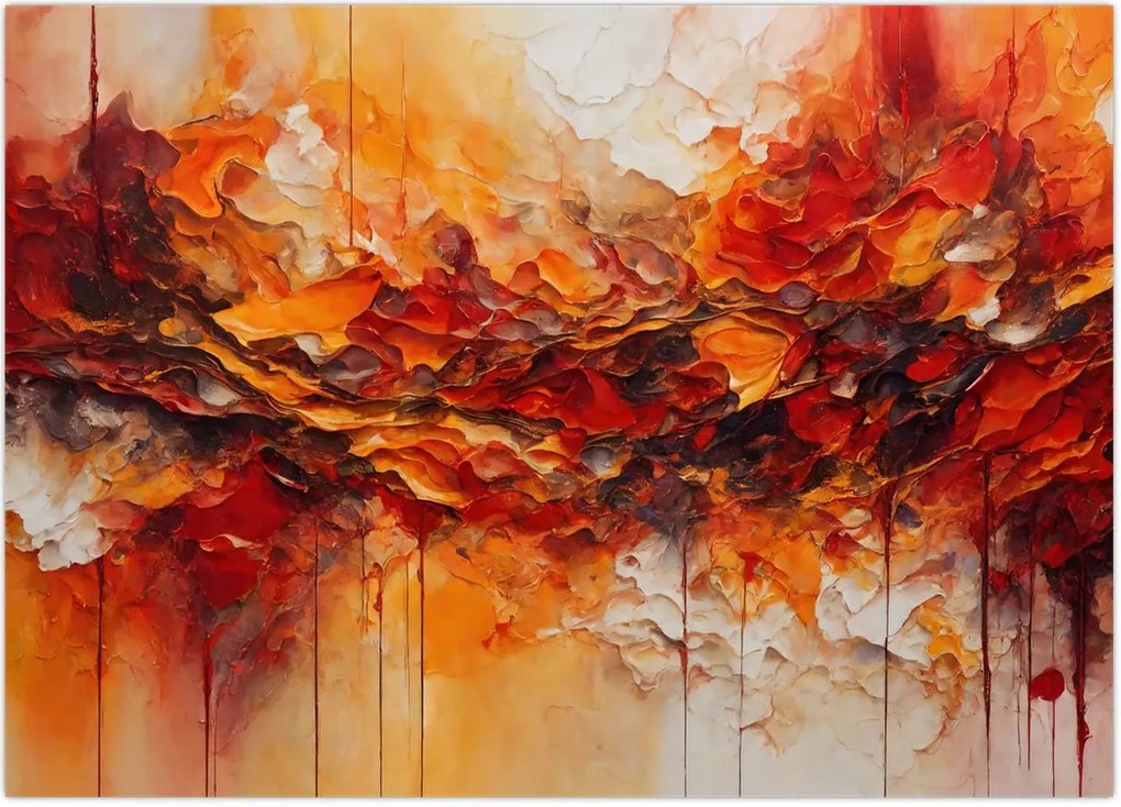 Obraz - Abstrakcja (70x50 cm)