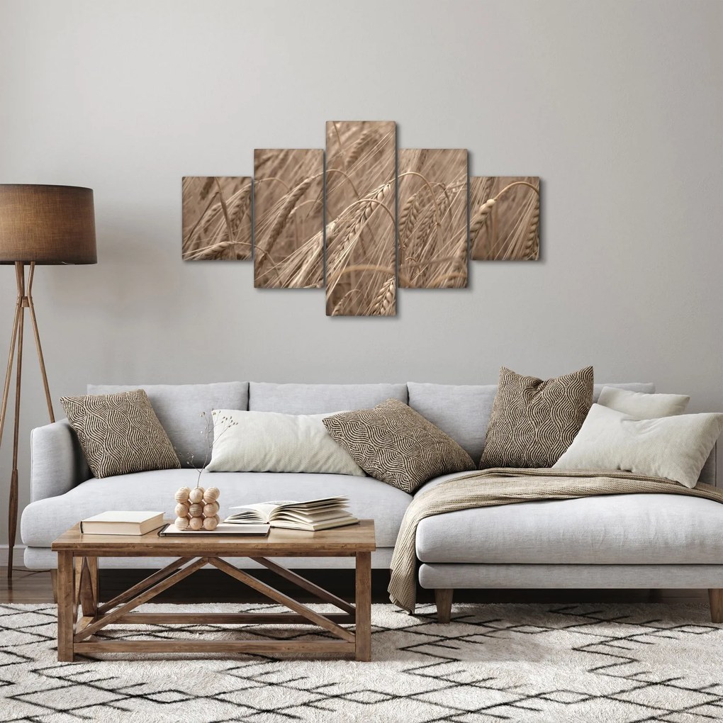 Obraz - Złote pole (125x70 cm)