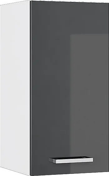 Szafka ścienna antracyt wysoki połysk 30x31x60 r-line