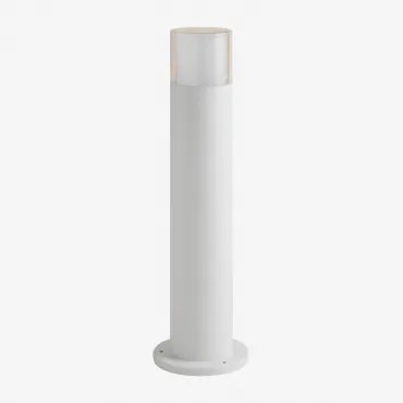 Aluminiowa Lampa Ostrzegawcza Led Zewnętrzna Firmy Fialon Biała - Sklum