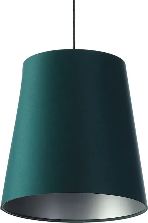 Zielono-srebrna lampa wisząca nad stół F9-Z65
