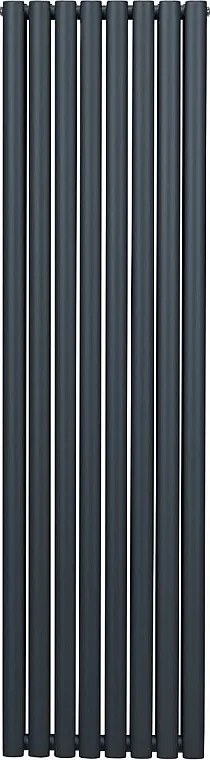 Grzejnik kolumnowy owalny – 1800 mm x 480 mm – antracytowo-szary