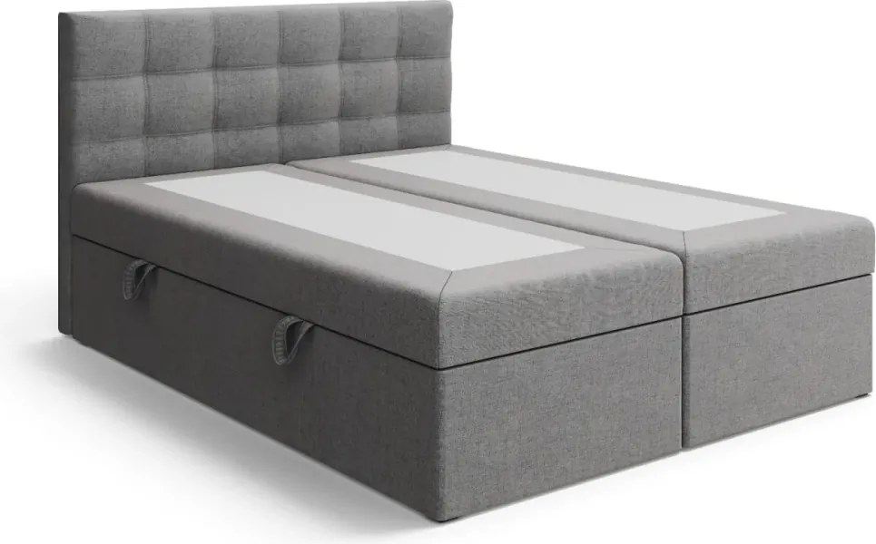 Łóżko kontynentalne Ewora - Powierzchnia spania: 140x140 cm