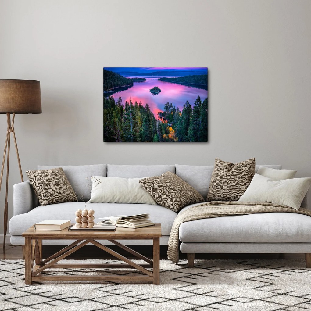 Obraz - Jezioro Tahoe, Sierra Nevada, Kalifornia, USA (70x50 cm)