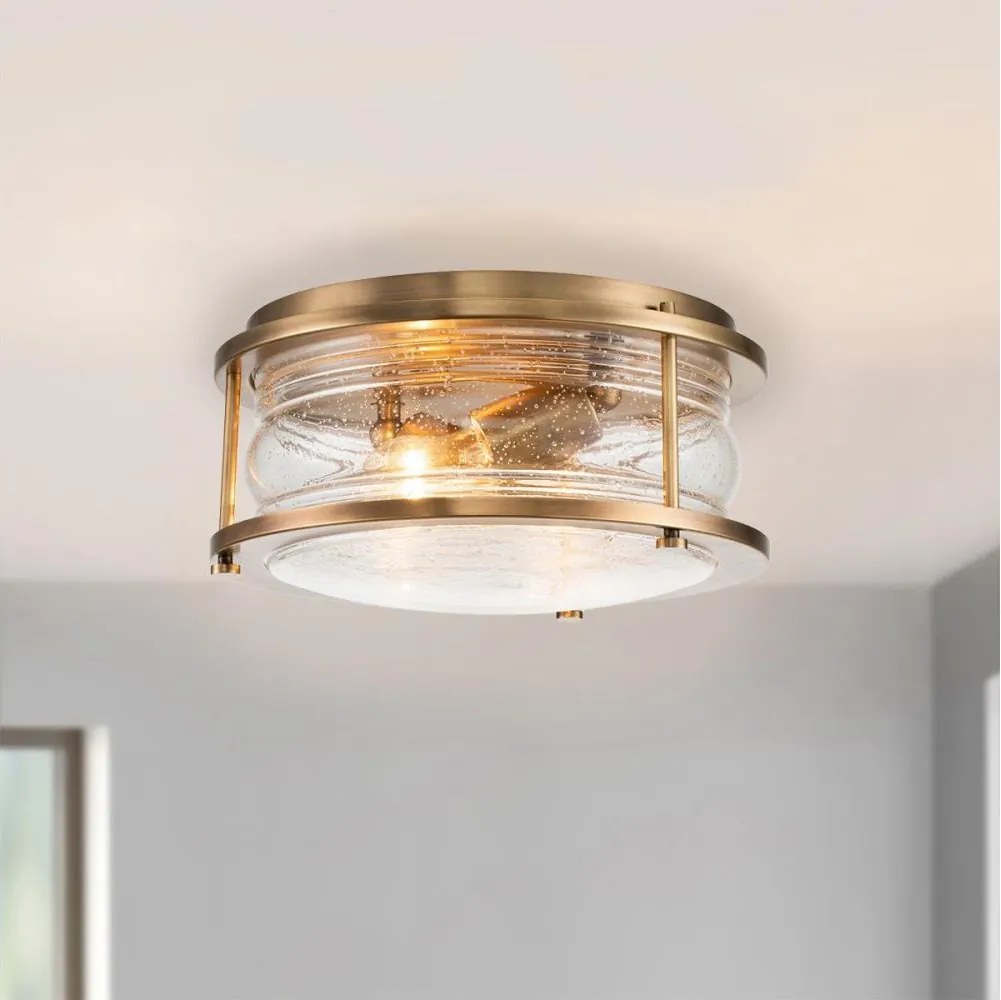 Quintiesse QN-ASHLANDBAY-F-NBR-BATH-Kou. oprawa sufitowa łazienkowa ASHLAND 2xE27/60W/230V IP44