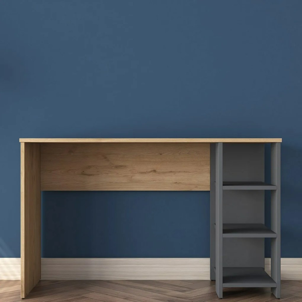 Biurko Hamen Walnut and Anthracite