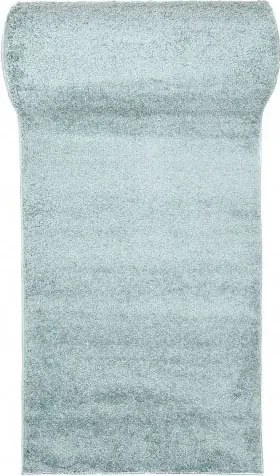 Jasnoniebieski chodnik dywanowy shaggy na metry F7-P94