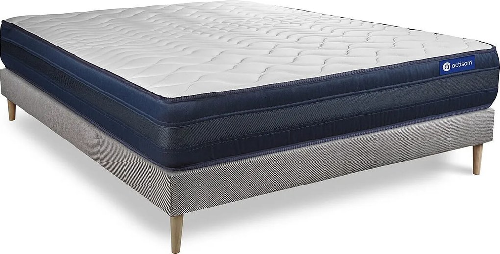 Materac Actilatex tech 150x190cm + zestaw podstawa lózka