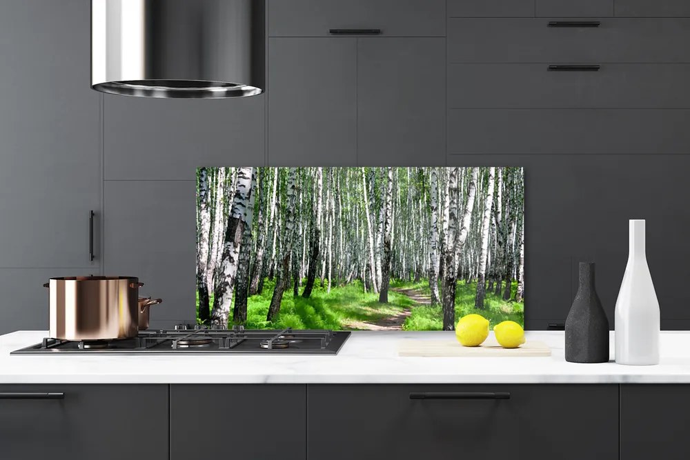 Panel Kuchenny Drzewa Trawa Natura