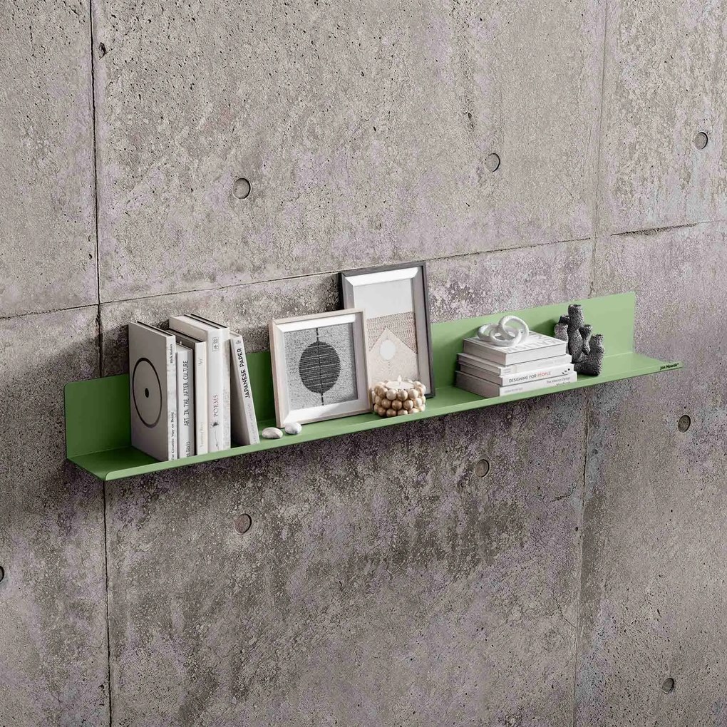 Półka wisząca JOANNE 1200 mm, Fresh Style: pastelowy zielony