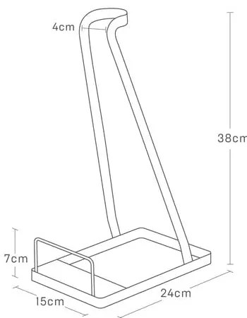 Stojak na odkurzacz Tower – YAMAZAKI